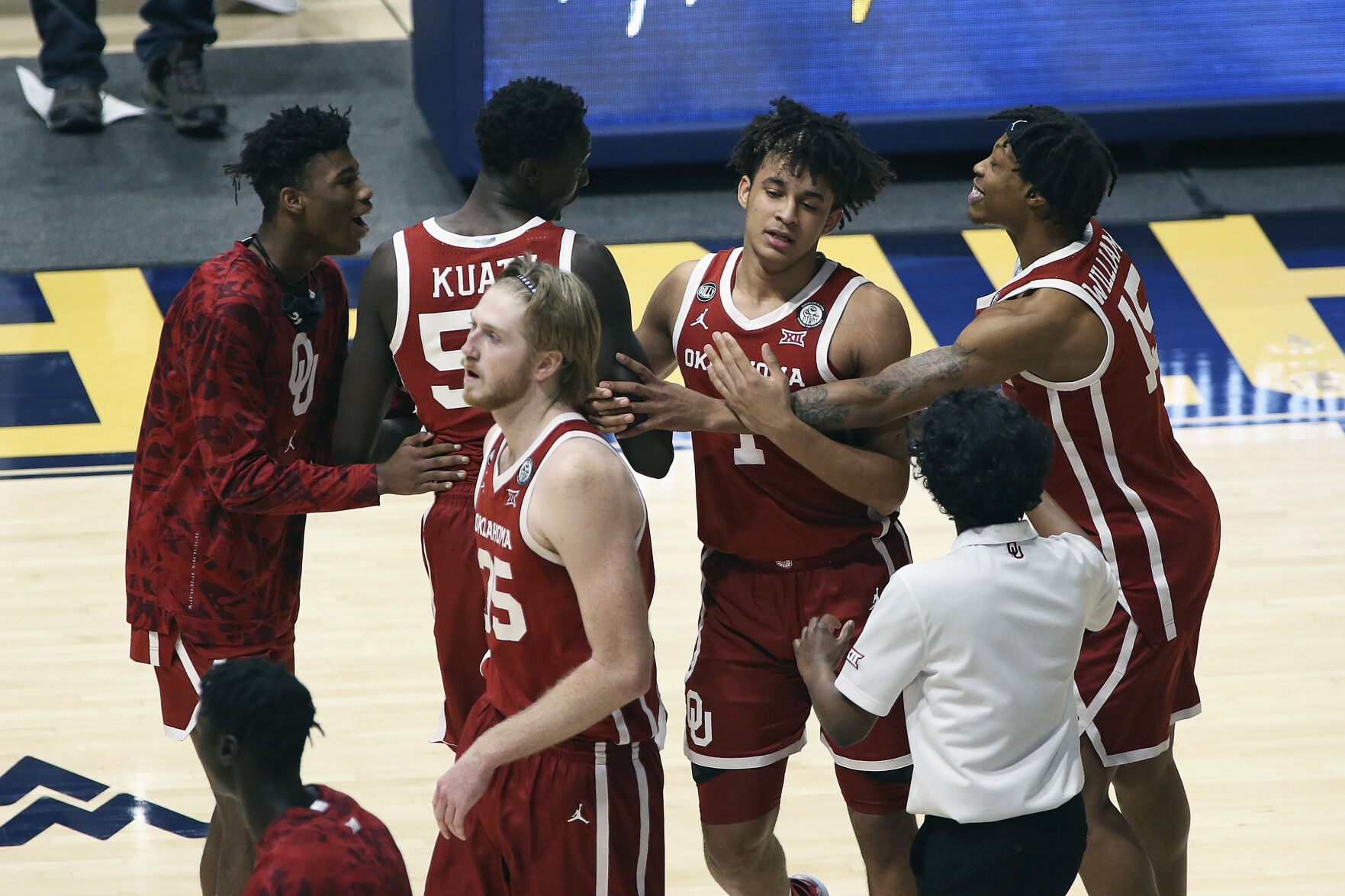 Oklahoma West Virginia Basketball